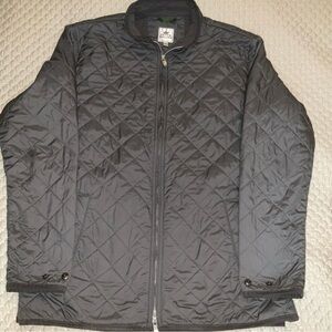 Peter Millar Chesapeake’s Quilted Jacket Size M Grey Color Full Zipper